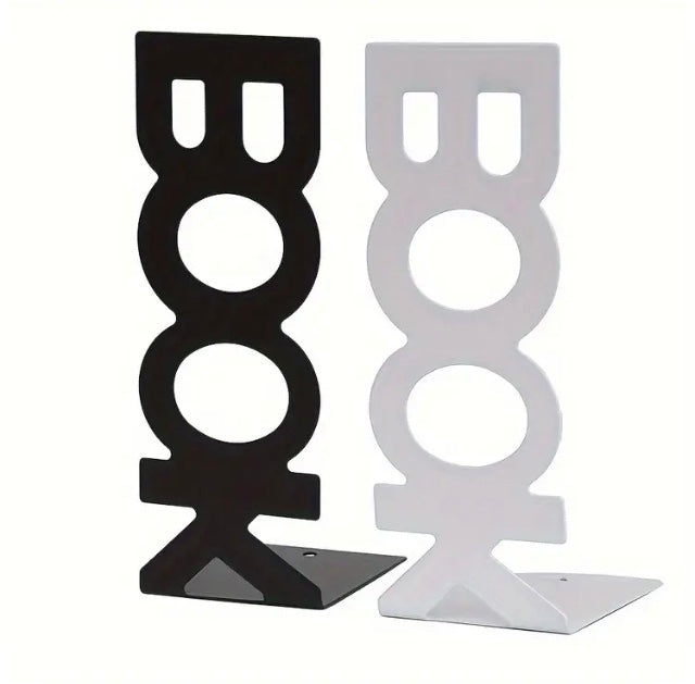 Maryam’s Essential Creative Metal Bookend Book Shelves Ornament