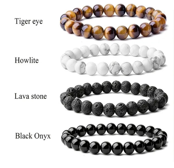 Maryam’s Essential Vintage Men’s Natural Beaded Bracelets