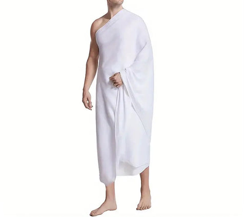 Maryam’s Essential Men’s Ihram Towel for Umrah & Hajj Pilgrimage