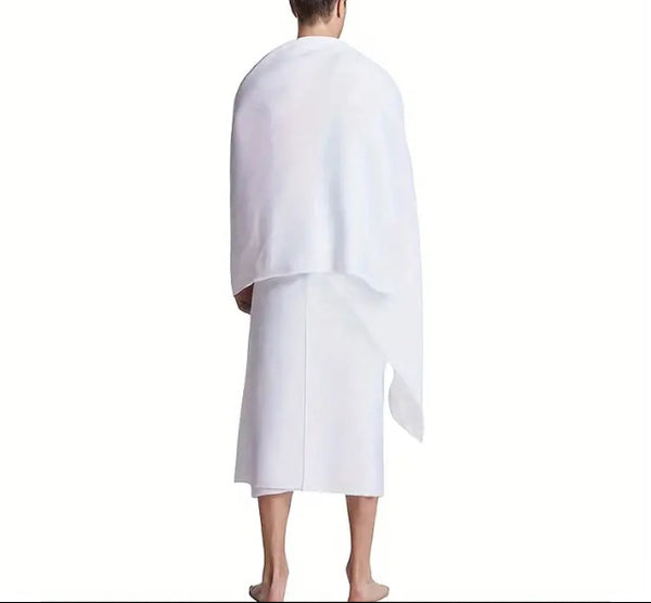 Maryam’s Essential Men’s Ihram Towel for Umrah & Hajj Pilgrimage