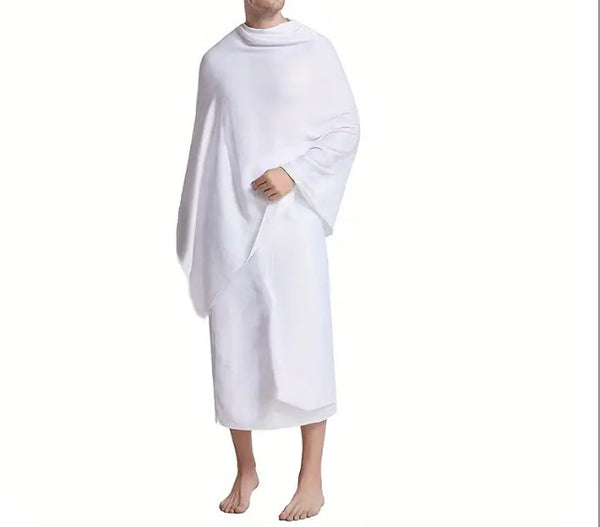 Maryam’s Essential Men’s Ihram Towel for Umrah & Hajj Pilgrimage
