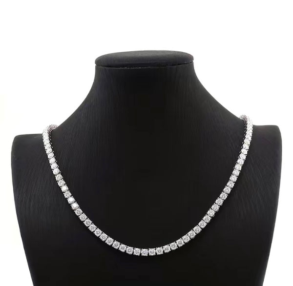 Maryam’s Essential Luxury Men Shiny Iced-out Tennis Necklace