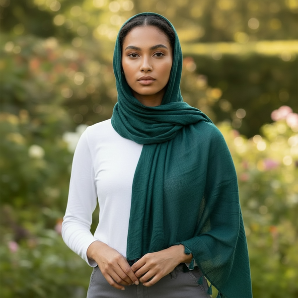Maryam's Essential Premium Plain Viscose Tassels Hijabs