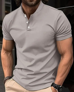 Maryam’s Essential Casual Breathable Short Sleeves Collar Shirt