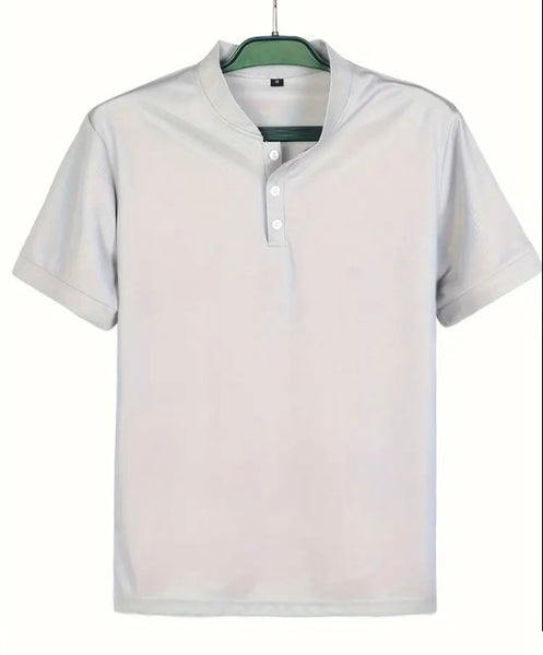 Maryam’s Essential Casual Breathable Short Sleeves Collar Shirt