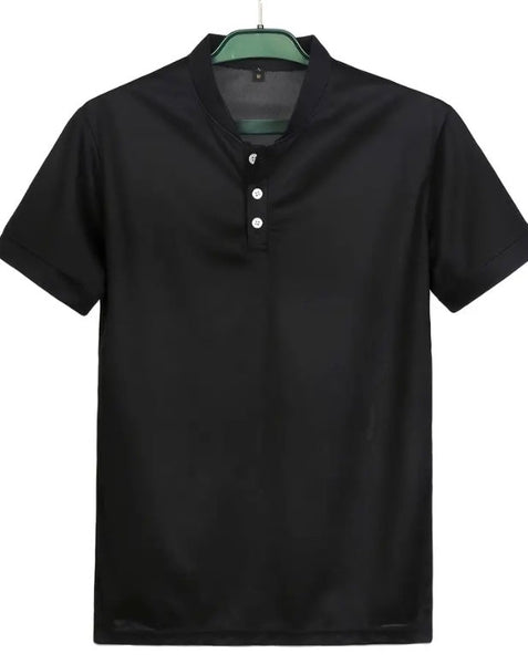 Maryam’s Essential Casual Breathable Short Sleeves Collar Shirt