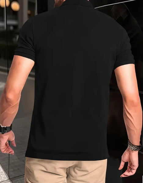 Maryam’s Essential Casual Breathable Short Sleeves Collar Shirt