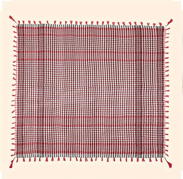 Maryam’s Essential Arab Men Cotton Military Tactical Multifunctional Shemagh Scarf