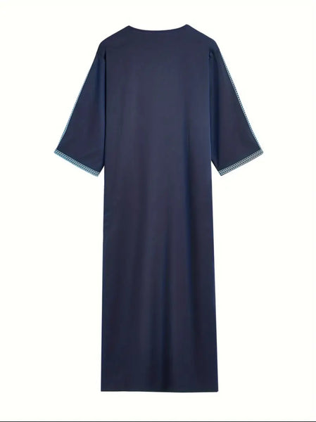 Maryam’s Essential Men Ethnic Vintage Short Sleeves Vintage Kaftan