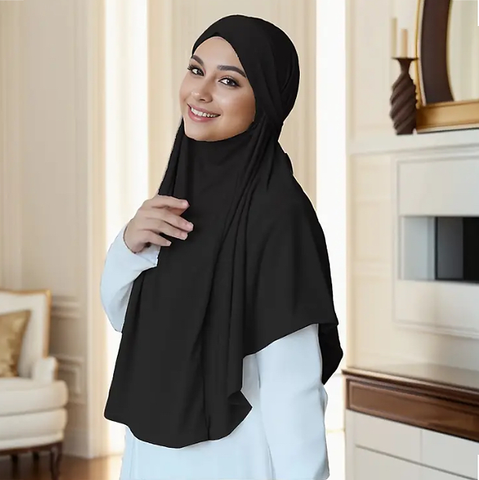 Maryam’s Essential Vintage Instant One Piece Tie Back With Niqab Hijab
