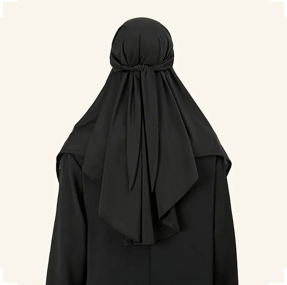 Maryam’s Essential Vintage Instant One Piece Tie Back With Niqab Hijab