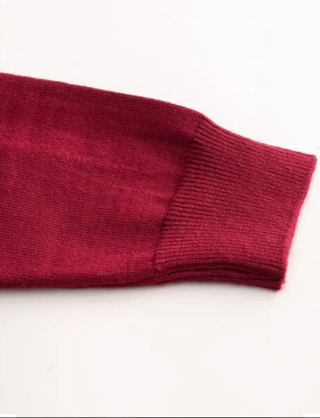 Maryam’s Essential Men Warm Knit Crew Neck Long Sleeves Sweater