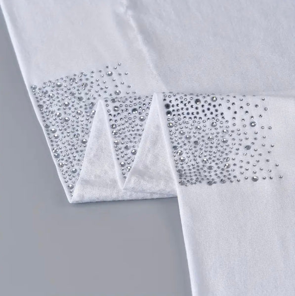 Maryam’s Essential Diamanté Sparkling Everyday Square Polyester Hijab