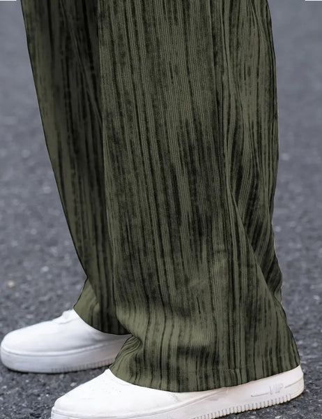Maryam’s Essential Men Casual Lightweight Breathable Cotton Loose Fit Straight Leg Pants