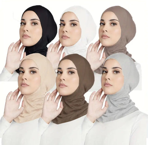 Maryam's Essential Full Cover Inner Hijab Cap Neck Head Set