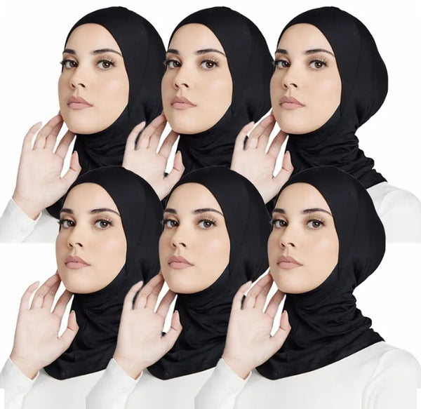 Maryam's Essential Full Cover Inner Hijab Cap Neck Head Set