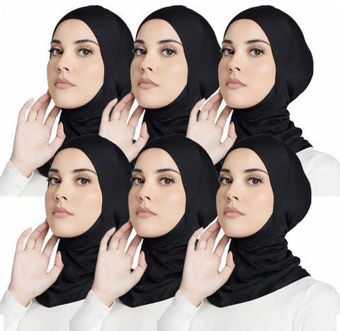 Maryam's Essential Full Cover Inner Hijab Cap Neck Head Set