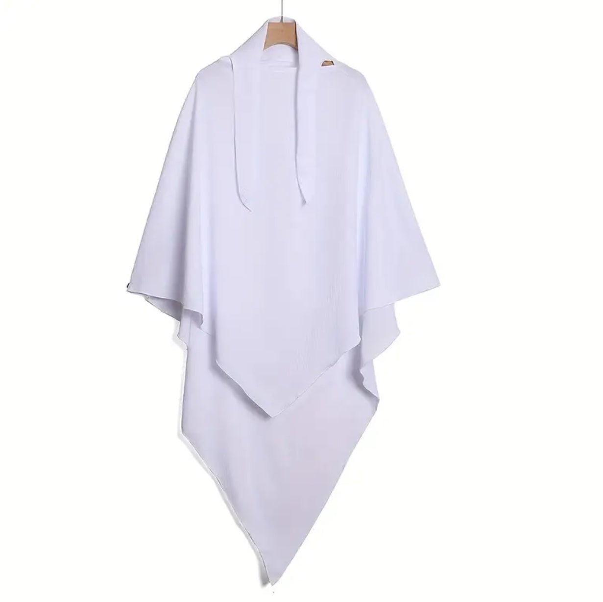 Maryam’s Essential Luxury Plain Tie Back Khimar Hijab