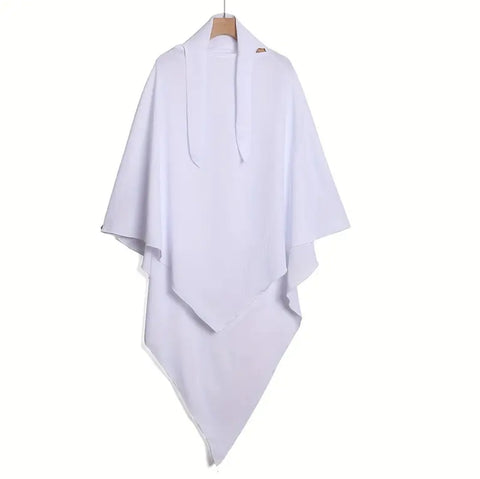 Maryam’s Essential Luxury Plain Tie Back Khimar Hijab
