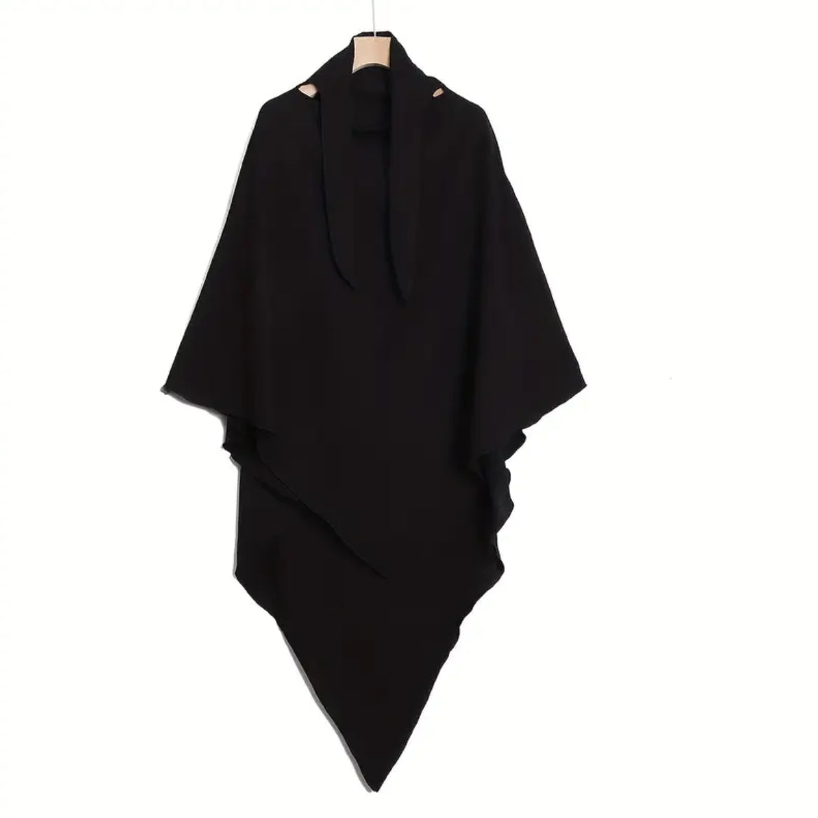 Maryam’s Essential Luxury Plain Tie Back Khimar Hijab