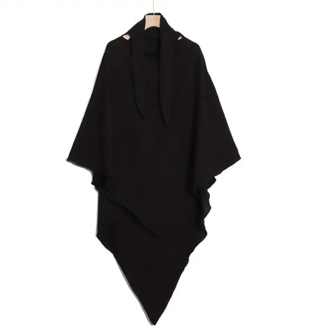 Maryam’s Essential Luxury Plain Tie Back Khimar Hijab