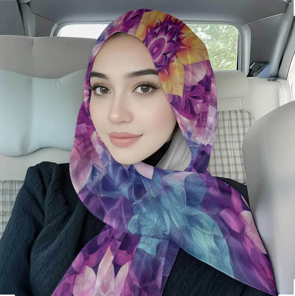 Maryam’s Essential Premium Printed Polyester Hijab