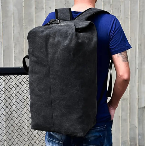 Maryam’s Essential Large Capacity Multifunctional Retro Canvas Backpack