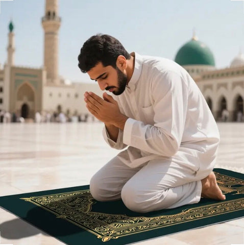 Maryam’s Essential Luxury Muslim Large Thick Prayer Mat