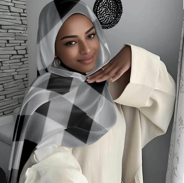Maryam’s Essential Premium Printed Polyester Hijab