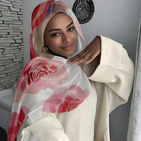 Maryam’s Essential Premium Printed Polyester Hijab