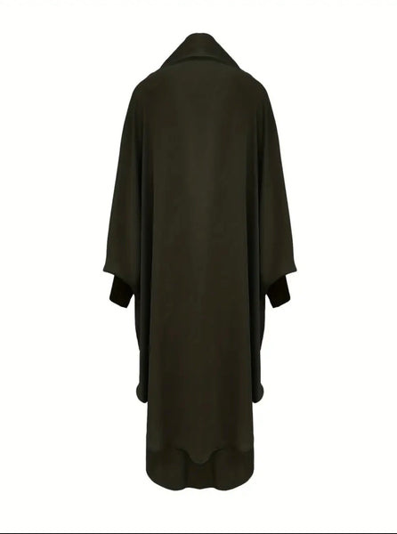 Maryam's Essential Two Piece Long Sleeves Khimar with Skirt Set