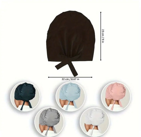 Maryam’s Essential Tie Back Drawstring Cap for Hijabs