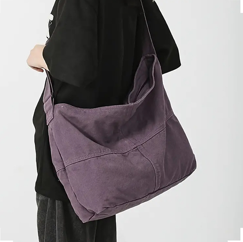 Maryam’s Essential Luxury Large Vintage Canvas Tote Bag
