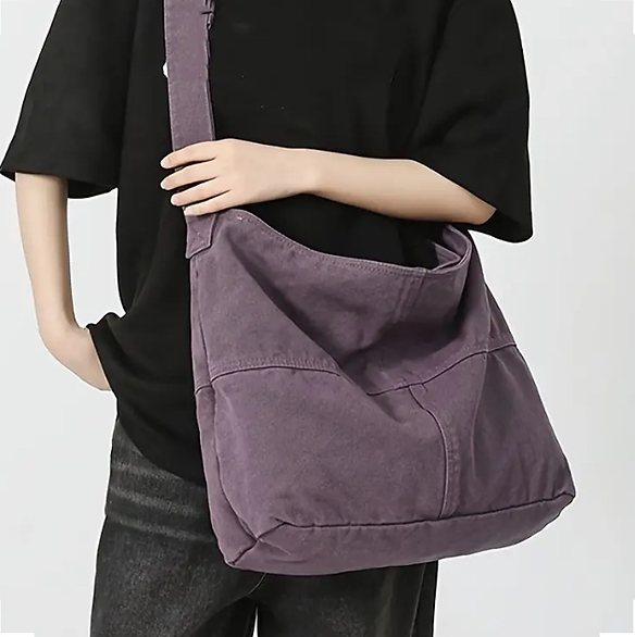 Maryam’s Essential Luxury Large Vintage Canvas Tote Bag