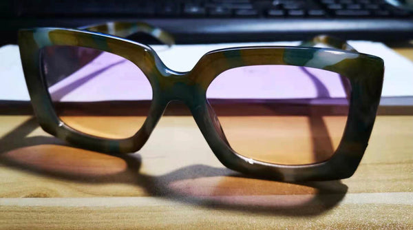 Maryam’s Essential Diamond Style Military Camo Sunglasses for men and women