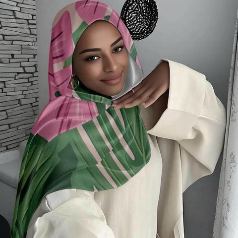 Maryam’s Essential Luxury Premium Printed Polyester Hijab