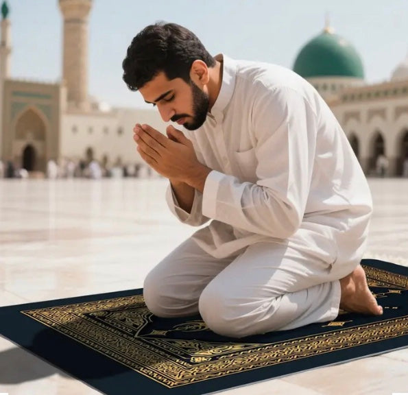 Maryam’s Essential Luxury Muslim Large Thick Prayer Mat