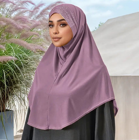 Maryam's Essential Diamanté One Piece Hijab