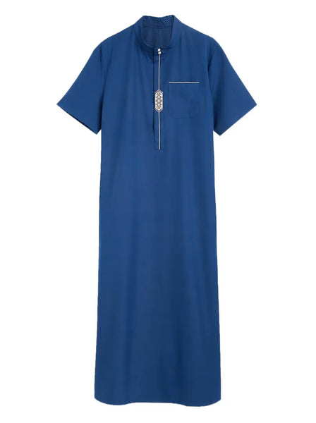 Maryam’s Essential Men Ethnic Vintage Geometric Pattern Kaftan