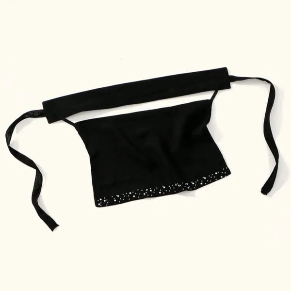 Maryam’s Essential Diamanté Thin Breathable Chiffon Niqab Veil Headscarf