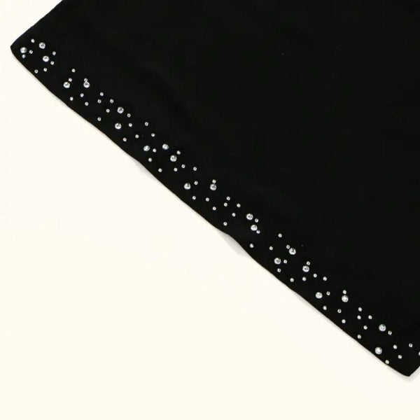 Maryam’s Essential Diamanté Thin Breathable Chiffon Niqab Veil Headscarf