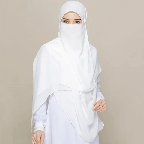 Maryam’s Essential Thin Breathable Niqab Veil Face scarf