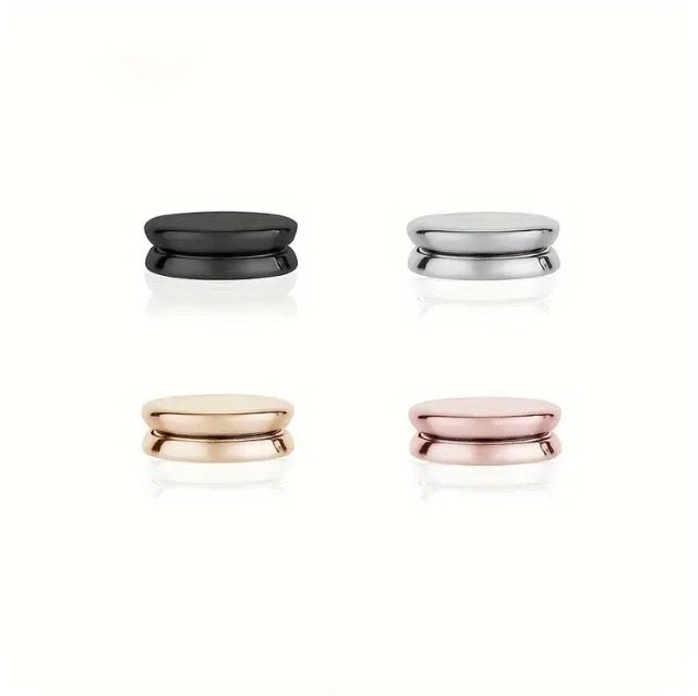 Maryam’s Essential 4pcs Flat Style Macaron Colours Electroplated Combination Hijab Magnets