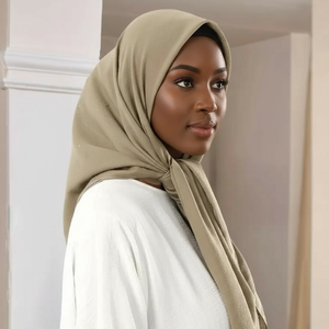 Maryam's Essential Large Premium Diamanté Cotton Viscose Hijab