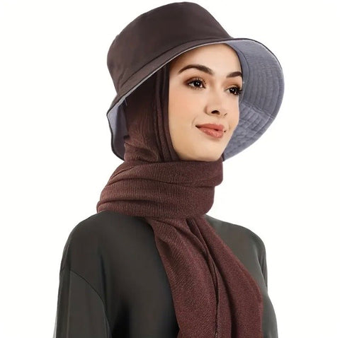 Maryam’s Essential All in One Bucket Cap with Hijab