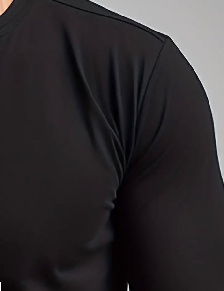 Maryam’s Essential Luxury Casual Breathable V-Neck Button Long Sleeves Shirt