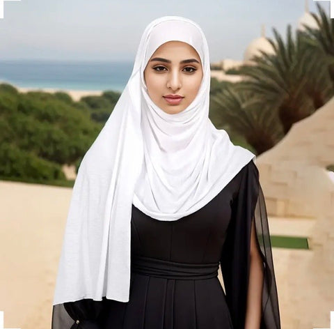 Maryam's Essential Plain Cotton Modal Head Wraps /Hijabs