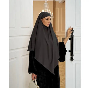 Maryam’s Essential Luxury Plain Khimar Hijab