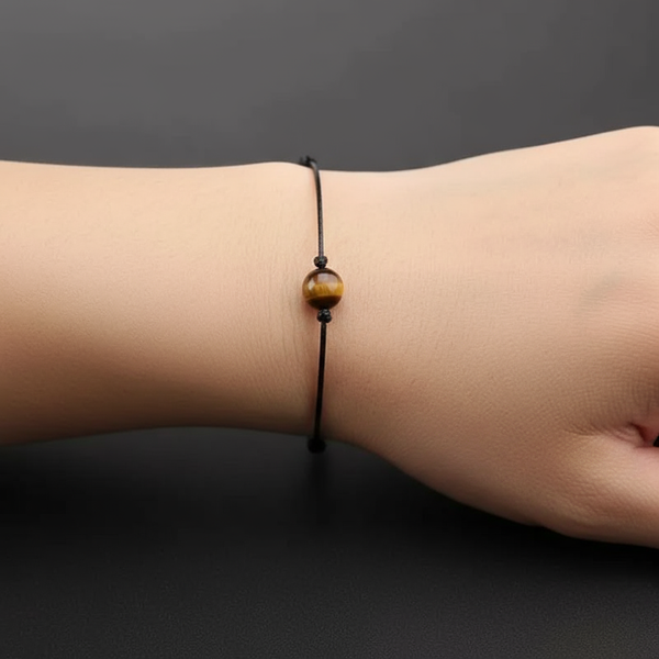 Maryam’s Essential Vintage Unisex Tiger Eye Stone Bracelet