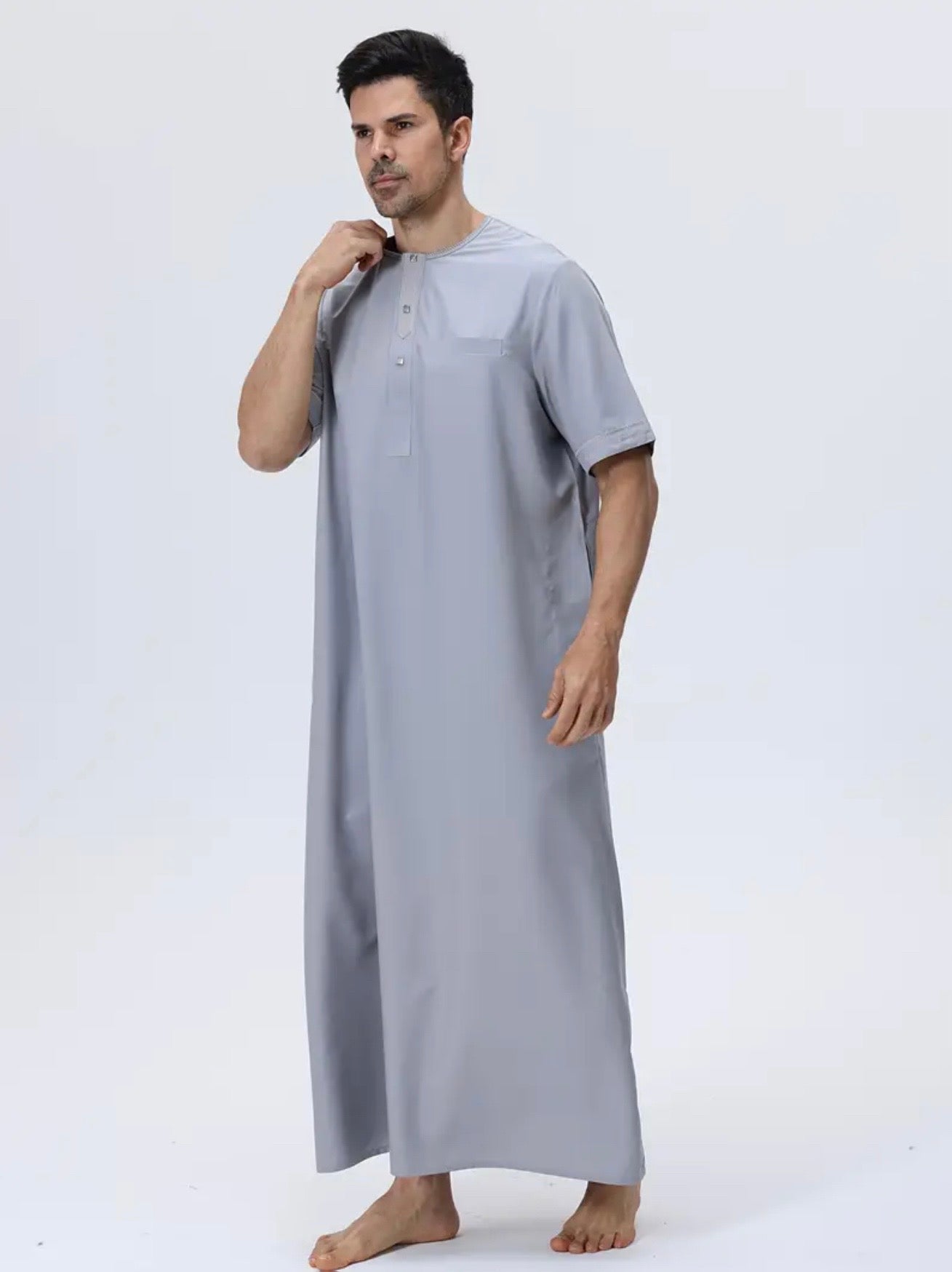 Maryam’s Essential Men Ethnic Vintage Embroidery Kaftan